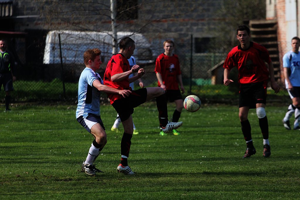 Klasa B: Błękitni - Grom 3:3