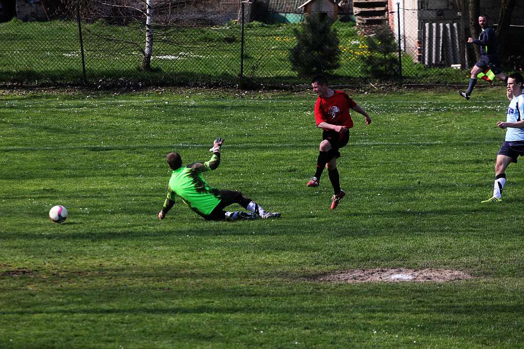 Klasa B: Błękitni - Grom 3:3
