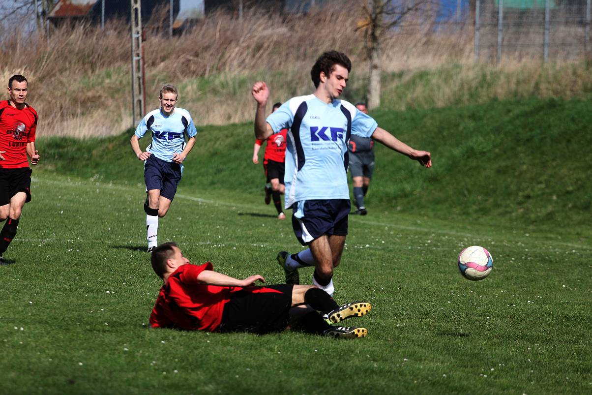 Klasa B: Błękitni - Grom 3:3