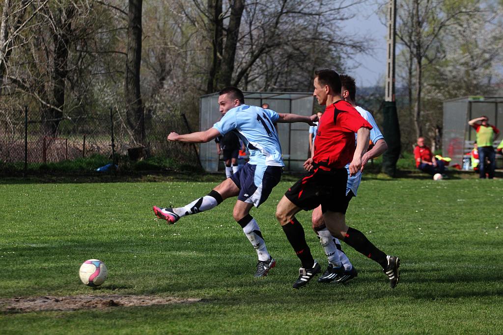 Klasa B: Błękitni - Grom 3:3