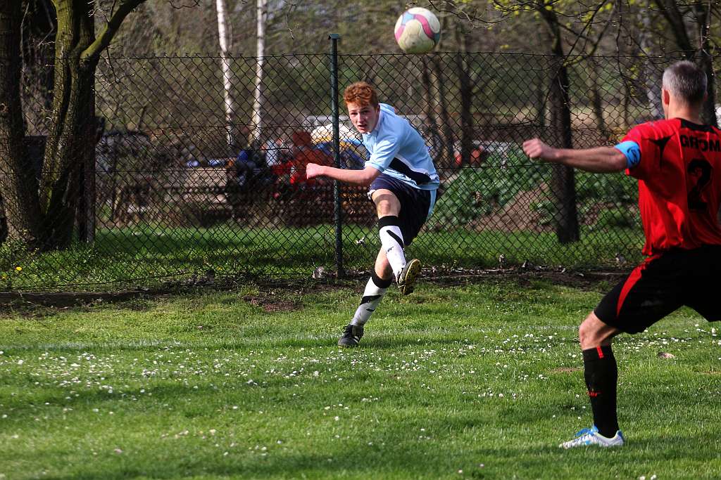 Klasa B: Błękitni - Grom 3:3