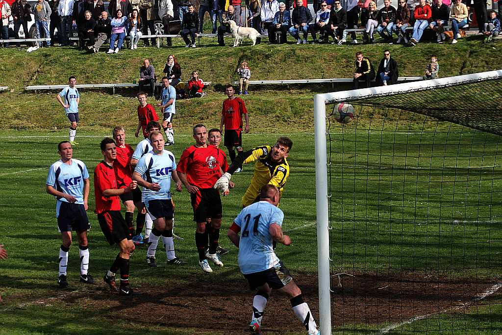 Klasa B: Błękitni - Grom 3:3