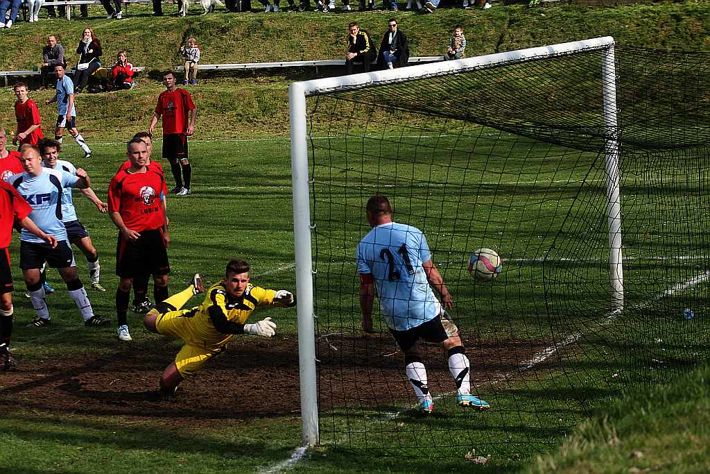 Klasa B: Błękitni - Grom 3:3