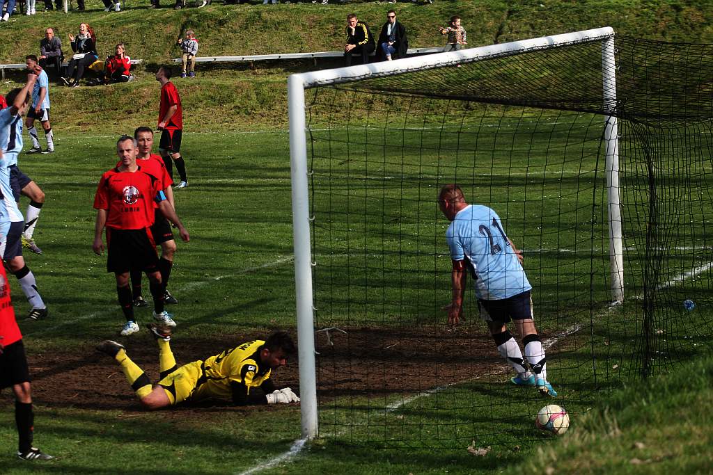 Klasa B: Błękitni - Grom 3:3