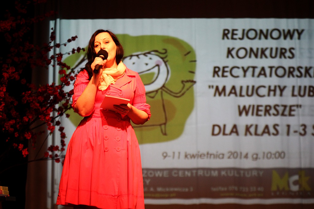 „Maluchy lubią recytować wiersze”