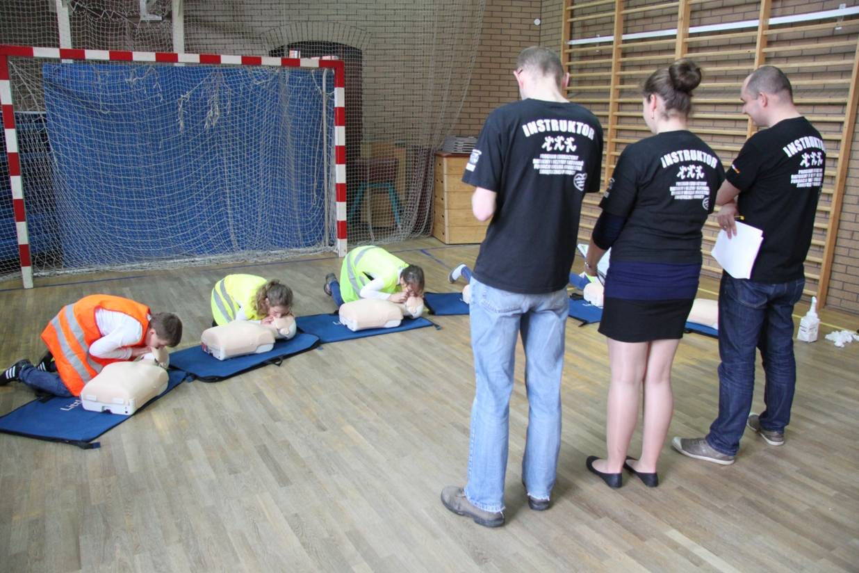 Uczyli się ratować razem z WOŚP