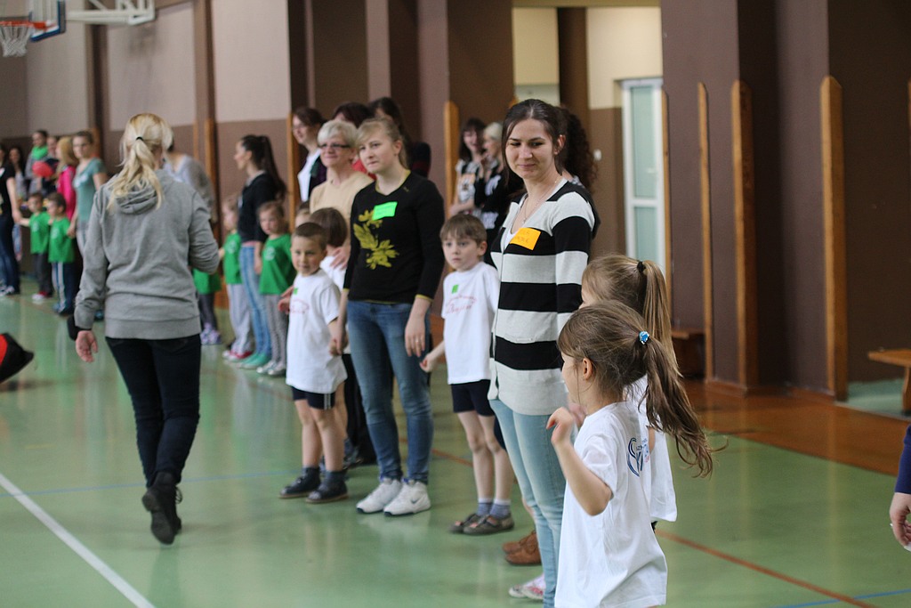 Sportowe zmagania przedszkolaków