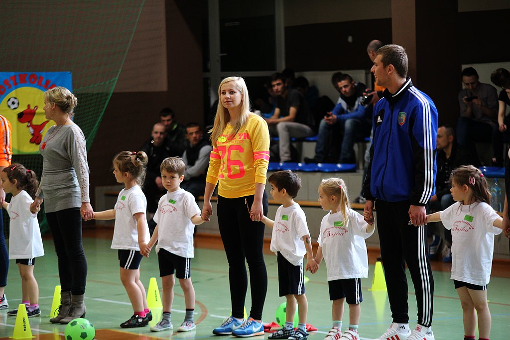 Sportowe zmagania przedszkolaków