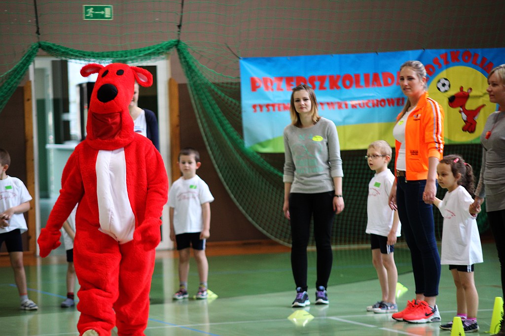 Sportowe zmagania przedszkolaków