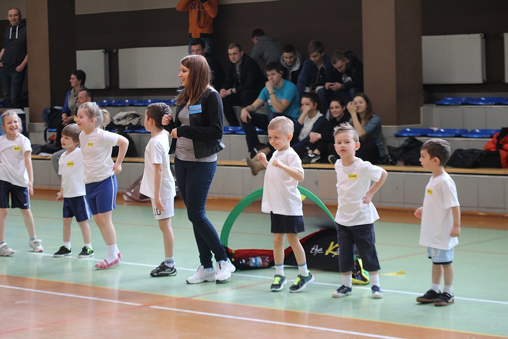 Sportowe zmagania przedszkolaków