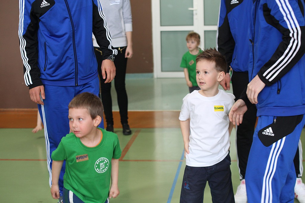 Sportowe zmagania przedszkolaków