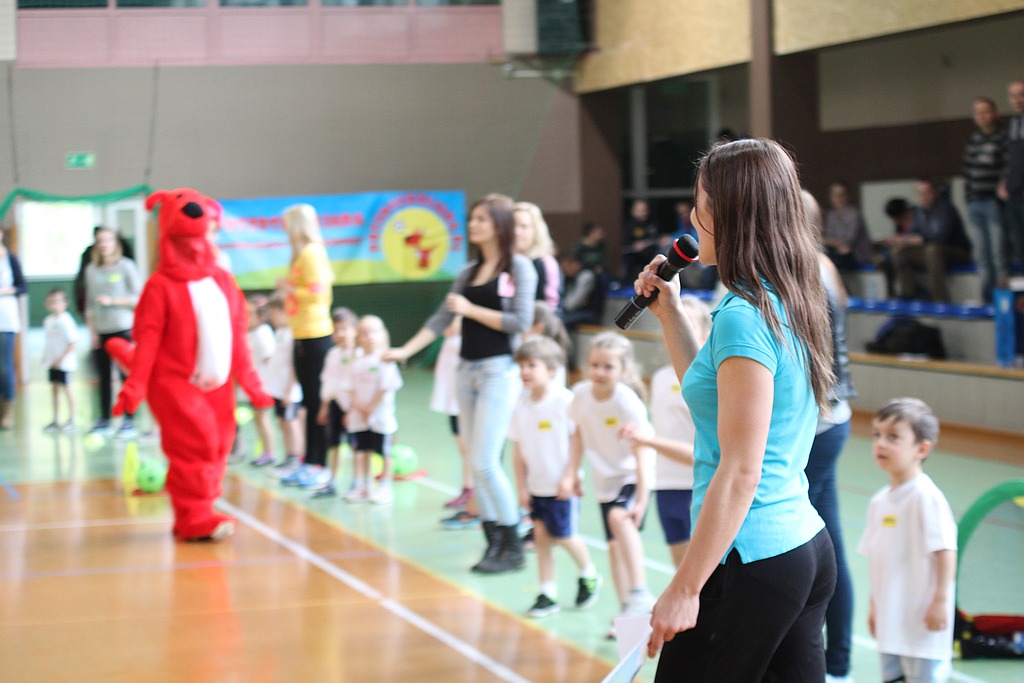 Sportowe zmagania przedszkolaków