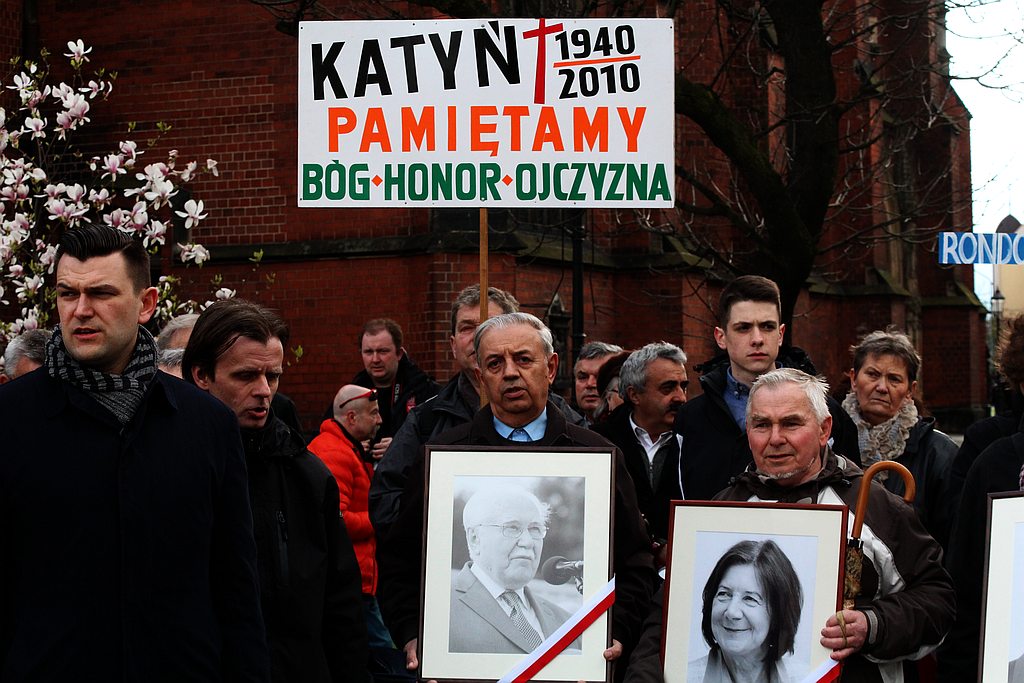 Czwarta rocznica katastrofy smoleńskiej w Legnicy