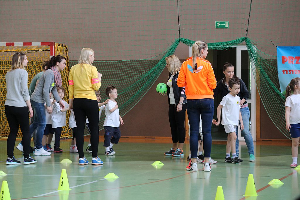 Sportowe zmagania przedszkolaków