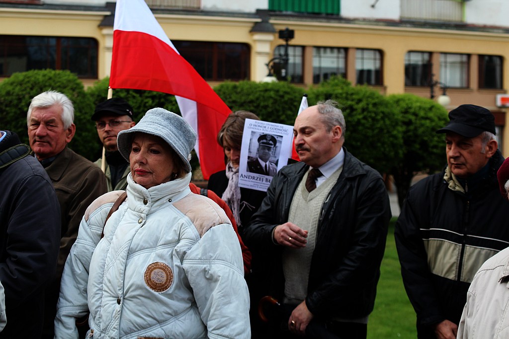 Czwarta rocznica katastrofy smoleńskiej w Legnicy