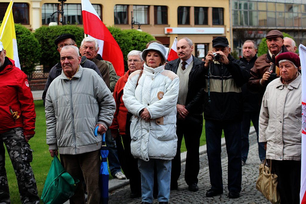 Czwarta rocznica katastrofy smoleńskiej w Legnicy