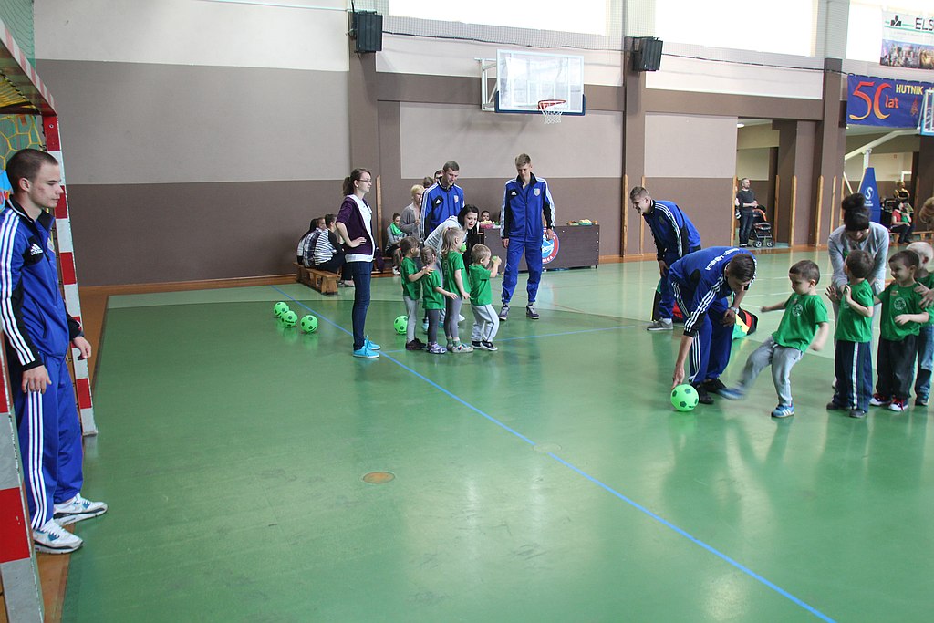 Sportowe zmagania przedszkolaków