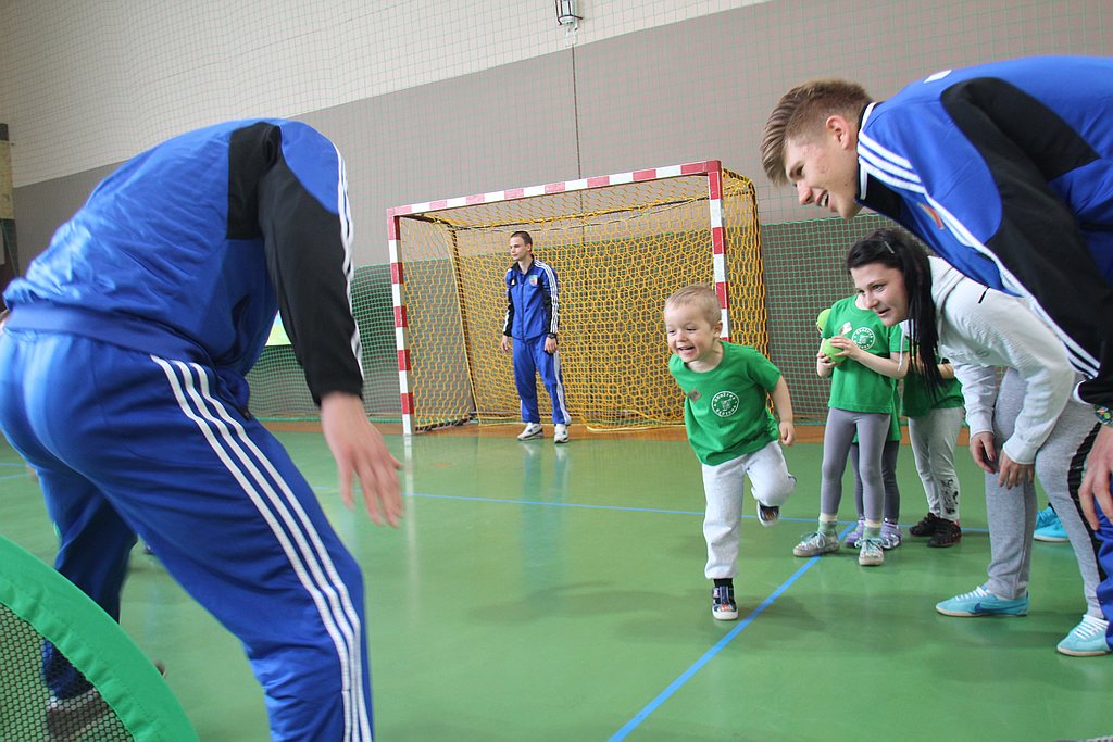 Sportowe zmagania przedszkolaków