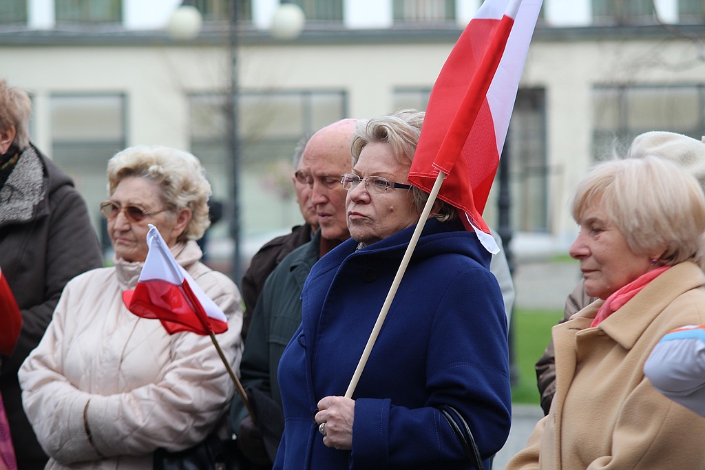 Czwarta rocznica katastrofy smoleńskiej w Legnicy