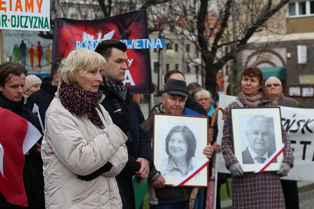 Czwarta rocznica katastrofy smoleńskiej w Legnicy