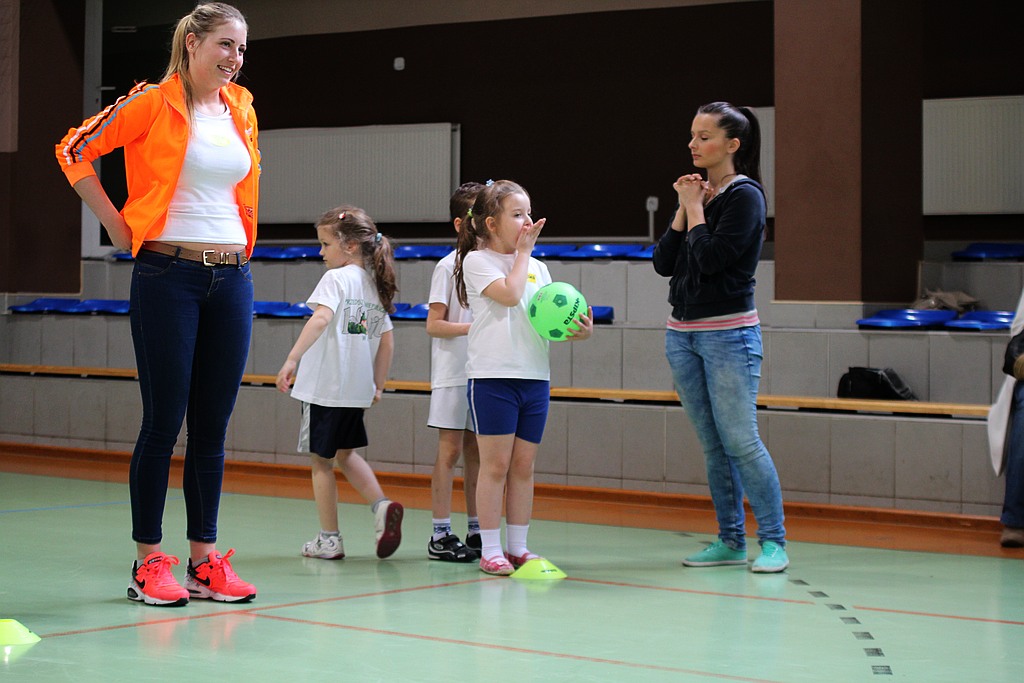 Sportowe zmagania przedszkolaków