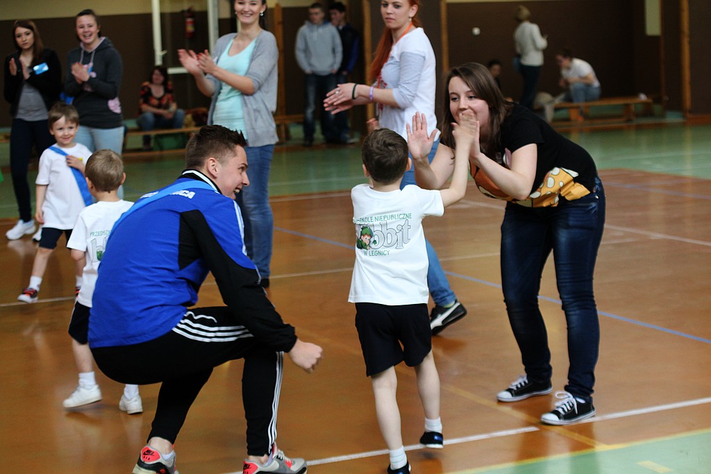 Sportowe zmagania przedszkolaków