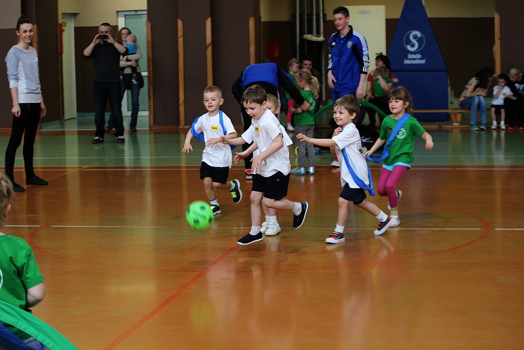 Sportowe zmagania przedszkolaków