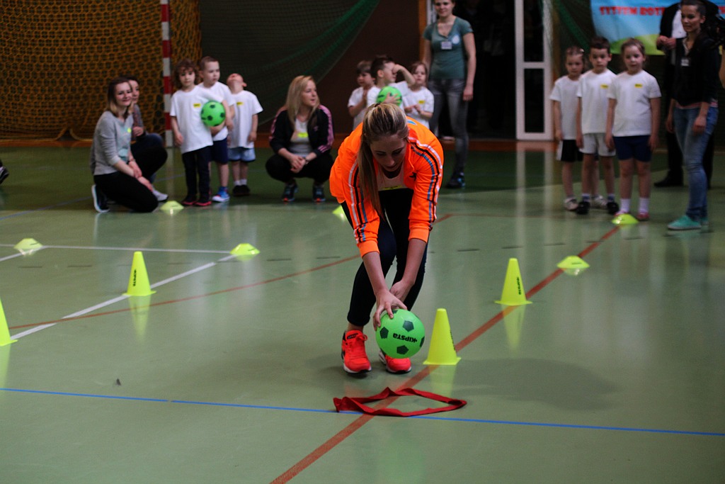 Sportowe zmagania przedszkolaków