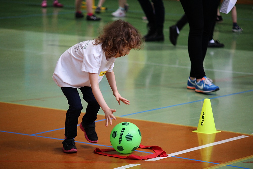 Sportowe zmagania przedszkolaków