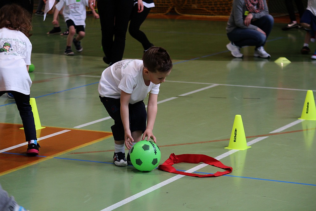 Sportowe zmagania przedszkolaków
