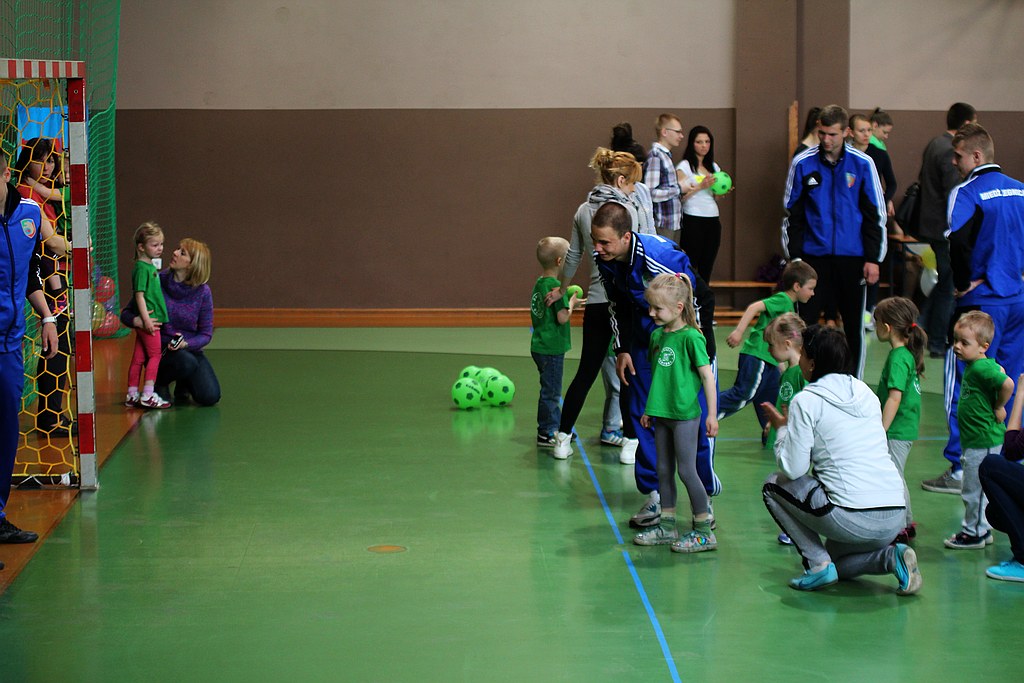 Sportowe zmagania przedszkolaków