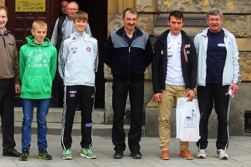 Sportowcy u prezydenta na ... szklance mleka