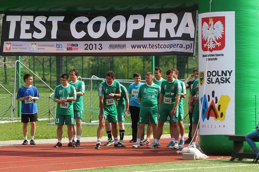 Pobiegli kolejny raz w teście Coopera
