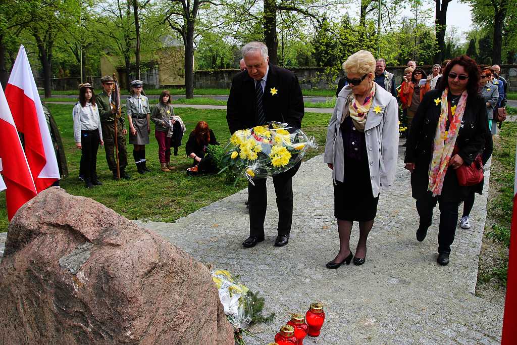 Złożyli hołd bohaterom Getta Warszawskiego