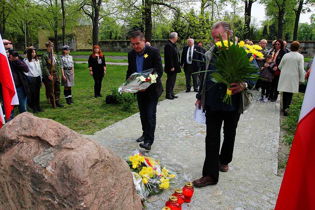 Złożyli hołd bohaterom Getta Warszawskiego