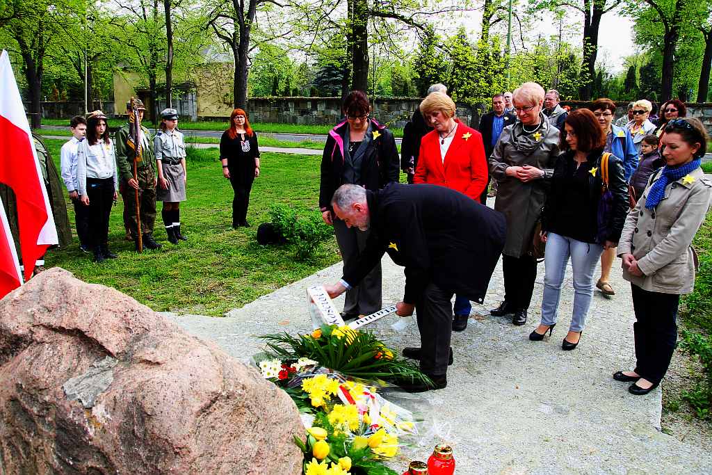 Złożyli hołd bohaterom Getta Warszawskiego