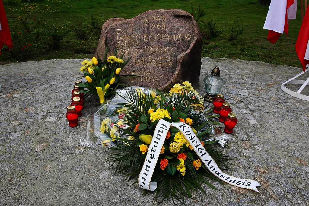 Złożyli hołd bohaterom Getta Warszawskiego