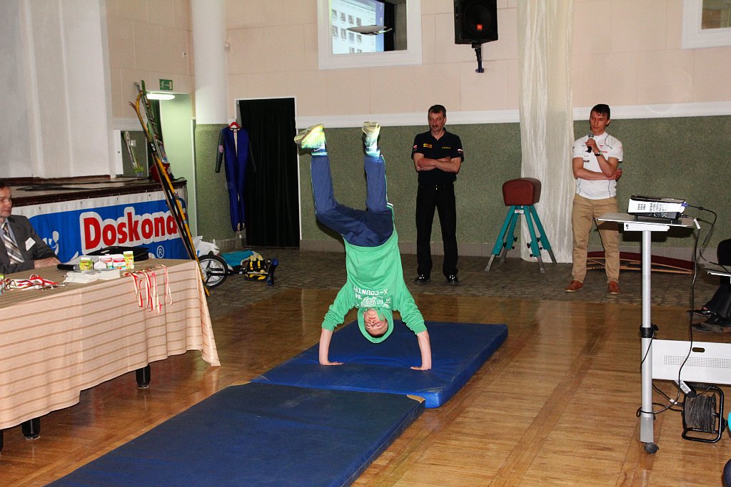 Sportowcy u prezydenta na ... szklance mleka