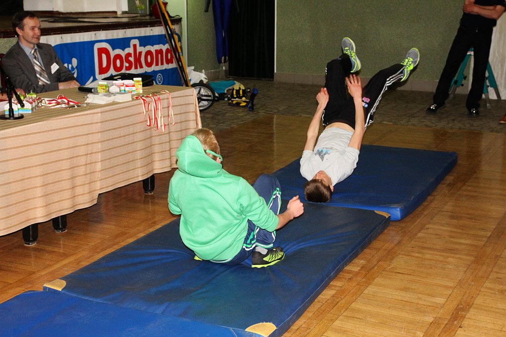 Sportowcy u prezydenta na ... szklance mleka