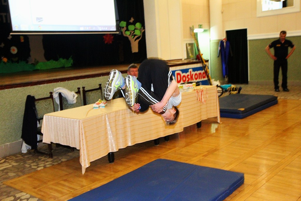 Sportowcy u prezydenta na ... szklance mleka
