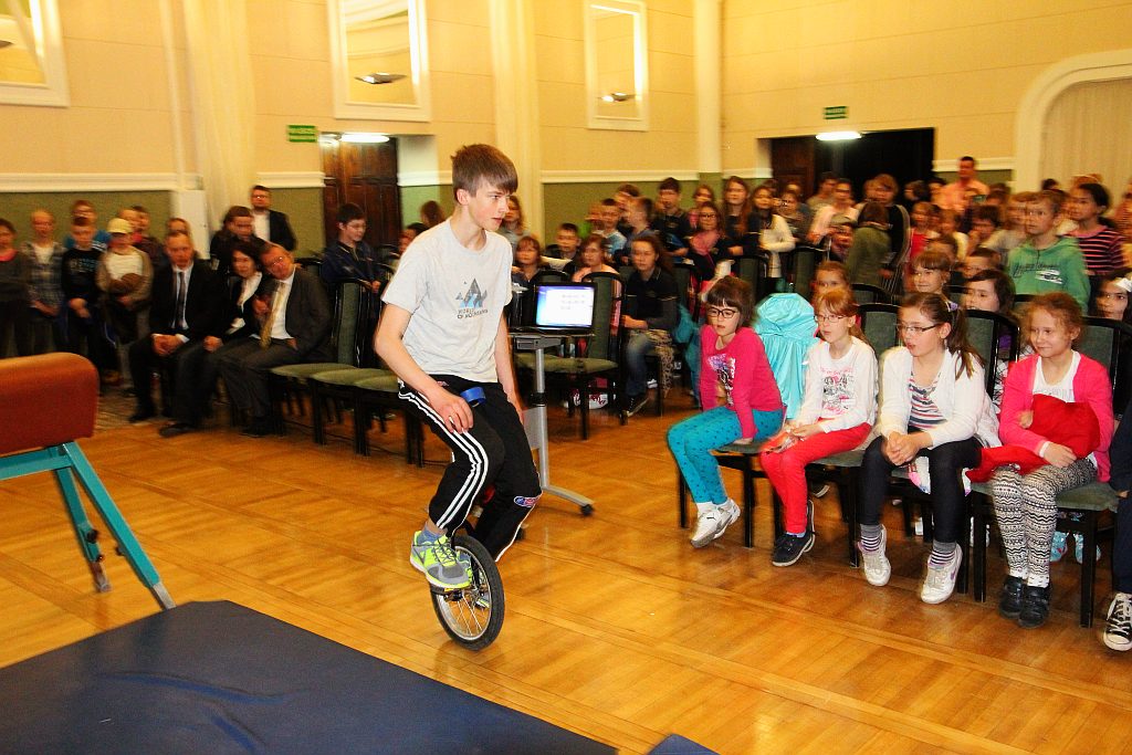 Sportowcy u prezydenta na ... szklance mleka