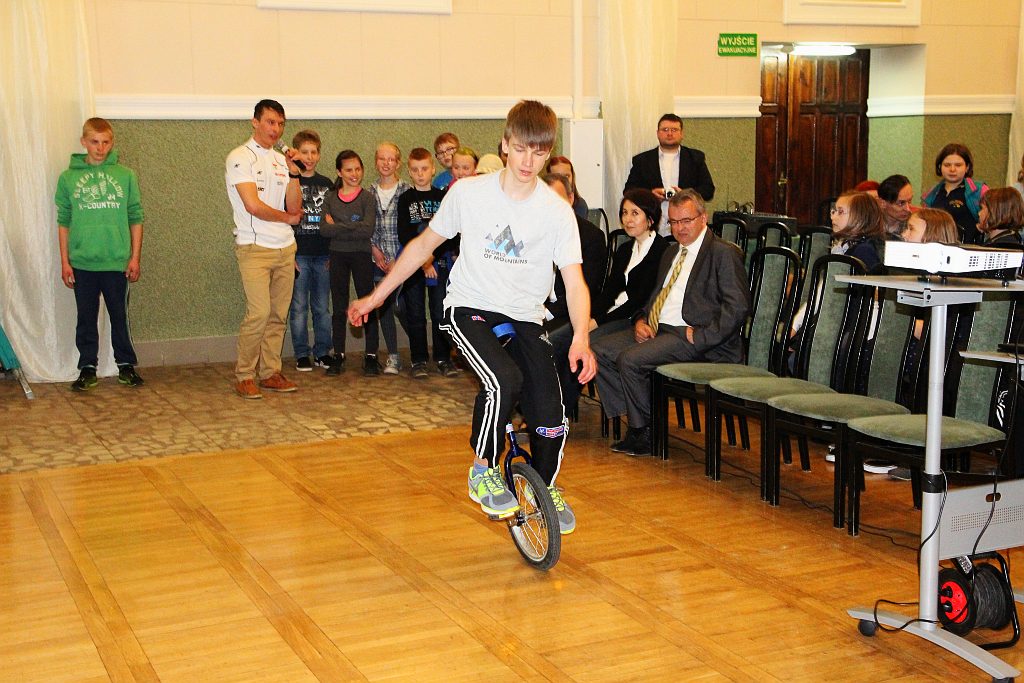 Sportowcy u prezydenta na ... szklance mleka