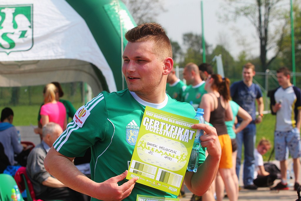 Pobiegli kolejny raz w teście Coopera