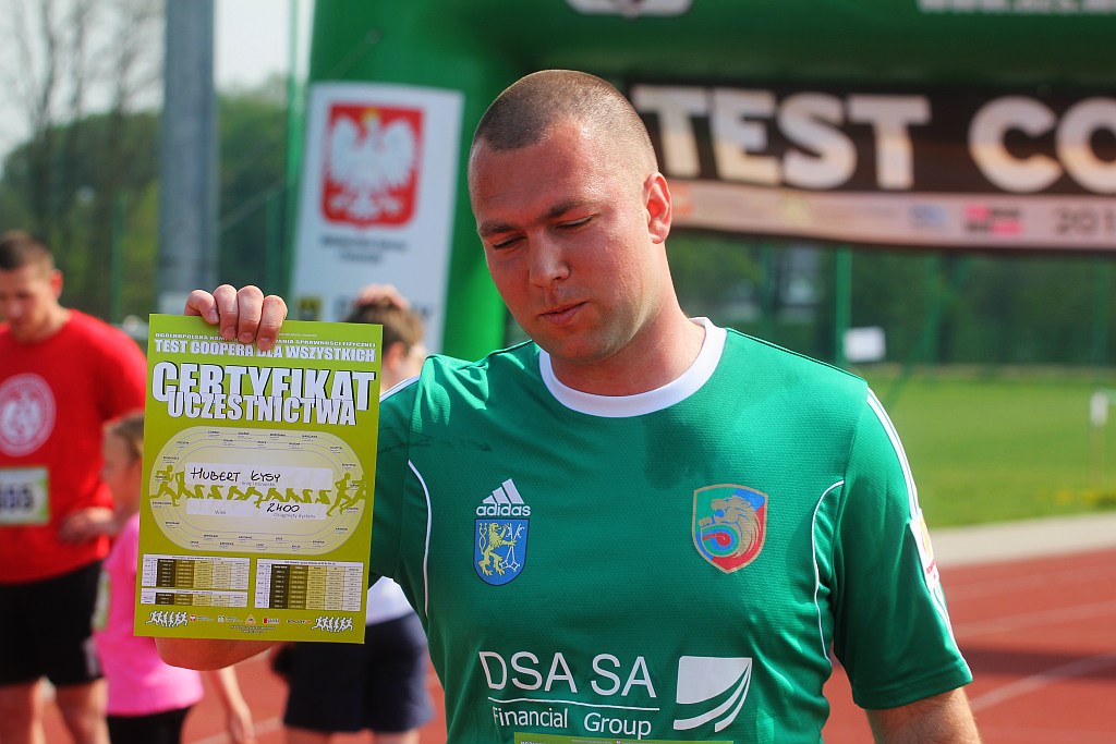 Pobiegli kolejny raz w teście Coopera