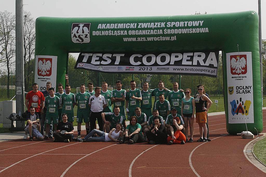 Pobiegli kolejny raz w teście Coopera