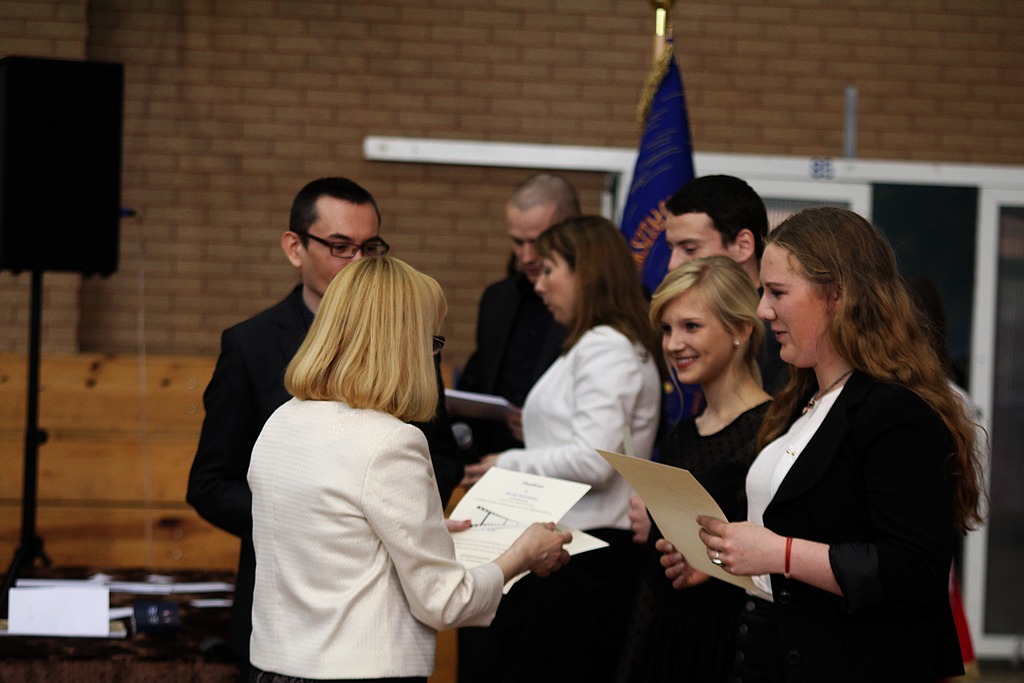 Pożegnanie klas 3 w V Liceum