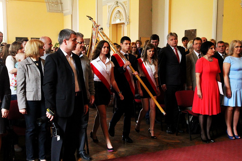 Pożegnanie klas 3 w I LO