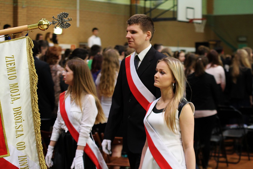 Pożegnanie klas 3 w V Liceum