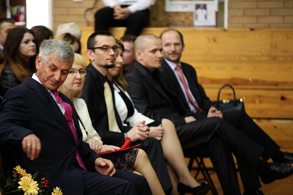 Pożegnanie klas 3 w V Liceum