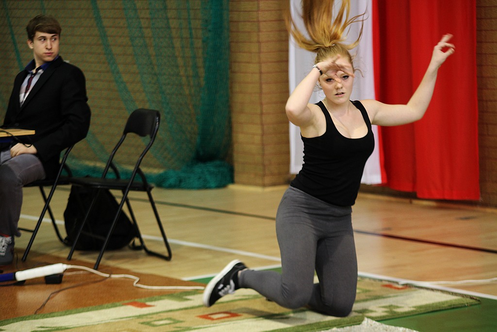 Pożegnanie klas 3 w V Liceum